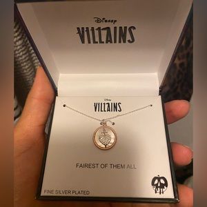 Disney Villains heart and sword necklace